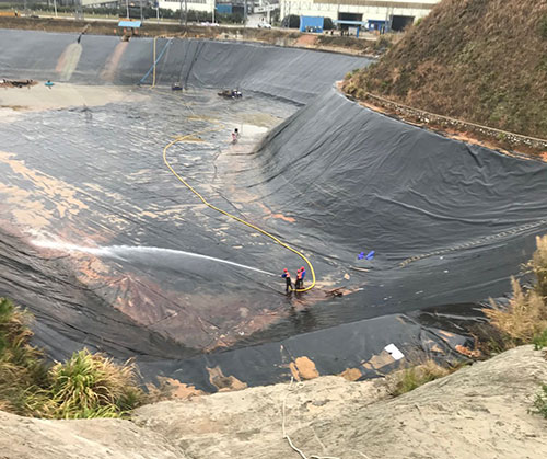 栖霞废水池清理